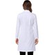 thumbnail image 2 of Bata de laboratorio NY Threads talla mediana blanca de manga larga, 2 of 6
