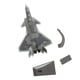 thumbnail image 5 of 1/100 J-20 Modelo De Avión De Combate De Metal Con Decoración De Regalo De Colección De Soporte, 5 of 5