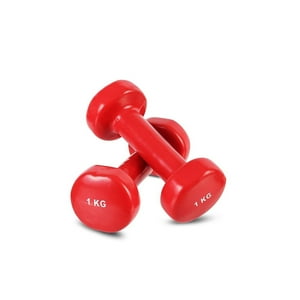Basko Fitness - Mancuernas Vinilo 1 Kg Par