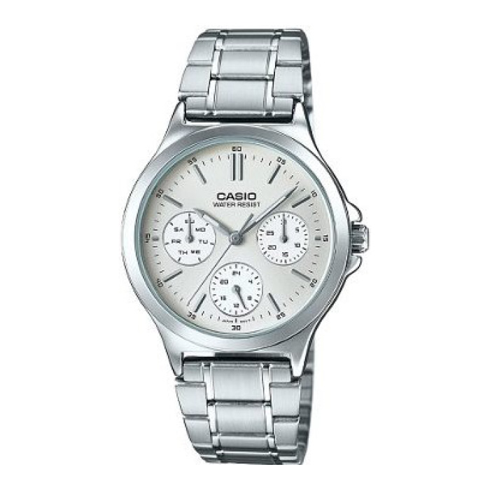 Reloj Analogo Plateado Casio Ltp-V300D-7A