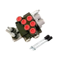 Ioensy - Válvula De Control Hidráulica Para Tanques De Maquinaria De Almacén De Maquinaria Agrícola 2 Carretes