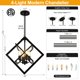 thumbnail image 5 of Candelabro UnicozoHome de 4 luces negro 46 cm sin montaje, 5 of 9