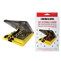 Set De Atornilladores De Precision 45 Piezas Dblue Dbhce32