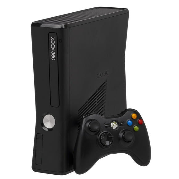 Consola Microsoft Xbox 360 Slim 4GB Negra Usada