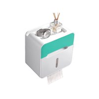 Importclick - Dispensador Organizador Papel Higiénico Pañuelos Verde