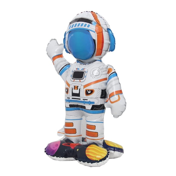 Base inflable de Spaceman Astronaut Globo Base de pie para niños