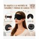 thumbnail image 2 of Máscara Antifaz Para Dormir Tapa Ojos Sueño Dormir Viajar Negro, 2 of 4