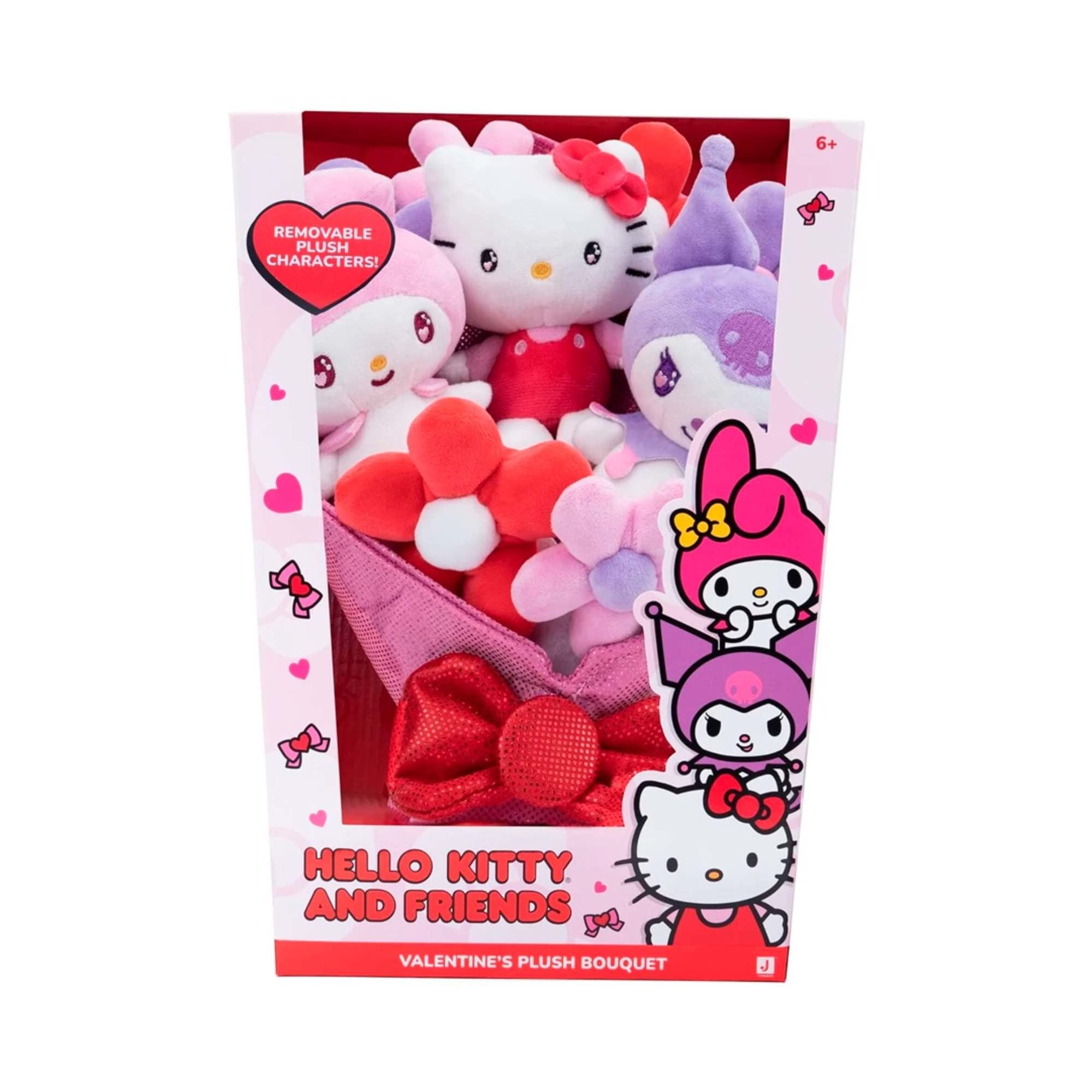Hello Kitty - Ramo De Flores Y Peluches.