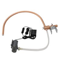 Ioensy - Marco De Circulación De Agua Para Peluquería, Lavabo Circular De Lavabo Profundo