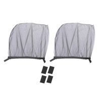 Ioensy - Cortinas Para Ventanillas De Coche, Cómodas Y Transpirables, Protección Uv Para Ventana Lateral Para Coche, Suv, Ventana Trasera