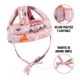 thumbnail image 5 of Casco Gorro Protector Cabeza Acolchado Anti Golpes Para Bebé Rosa, 5 of 5