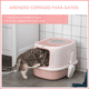 thumbnail image 3 of Baño Arenero Cerrado Sanitario Higiene Para Gatos Color Multicolor, 3 of 3