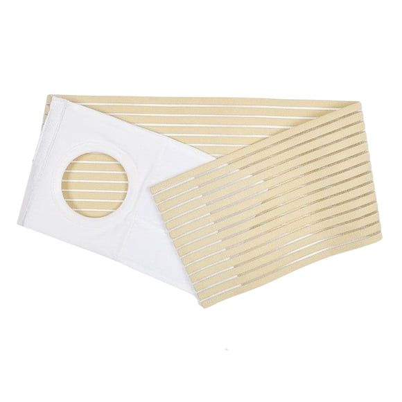 Cinturón De Ostomía Cinturón De Colostomía Cinturón De Estoma Transpirable Para Hernia L 105CMx16CM