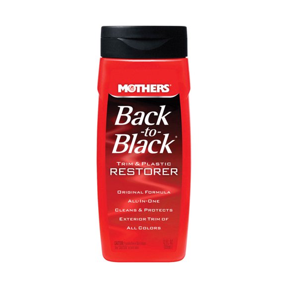 Restorer Mothers Back-To-Black Plastic and Trim 355mL