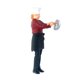thumbnail image 1 of Cook Chef Figurines Building Scene Figuras Pintadas A Escala 1:64 Chef Red, 1 of 4