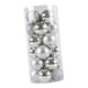 thumbnail image 2 of 24 Piezas Adornos De Bolas De Navidad DIY Para Graduación Árbol De Navidad Exterior Plata, 2 of 5