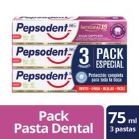 Pack 3 Pasta Dental Integral 18 75 Ml Pepsodent