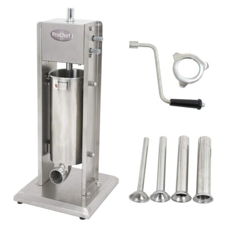 Prochef - Embutidora Manual Vertical 5 Litros Acero Inox.