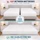 thumbnail image 3 of Sábana ajustable Ephedora 3 en 1 Convertidor de cama individual a king blanco, 3 of 8
