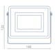thumbnail image 4 of Foco Proyector Telco Flat LED 20W 3000K Calido Megabright negro 15x14x3, 4 of 4