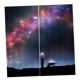 thumbnail image 4 of Set 2 Paneles Impresión De Fotos Digitales Blackout 3D Cortinas Star Sky, 4 of 5