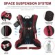 thumbnail image 4 of Mochila de Senderismo IX INOXTO Impermeable con Bolsa de Agua de 3L Roja, 4 of 6