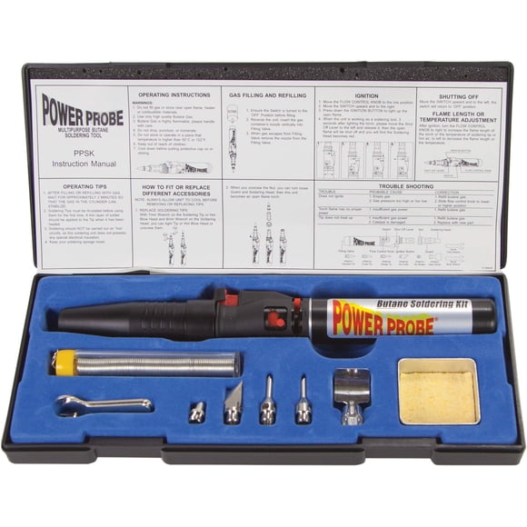 Kit de soldadura a butano Power Probe PPSK Automotive Black