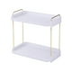 thumbnail image 3 of Estante De Almacenamiento Para Encimera, Sólido, Duradero, Apilable Para Comedor Al Aire Libre, Cocina, 2 Capas, Blanco, 3 of 3