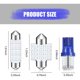 thumbnail image 2 of Lámpara LED Auto Winterrock Kit 24PCS T10 31mm 6500K 4W, 2 of 3