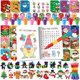 thumbnail image 1 of Set de coloreado BenLouis 24 piezas temática de pan de jengibre para fiestas infantiles, 1 of 7