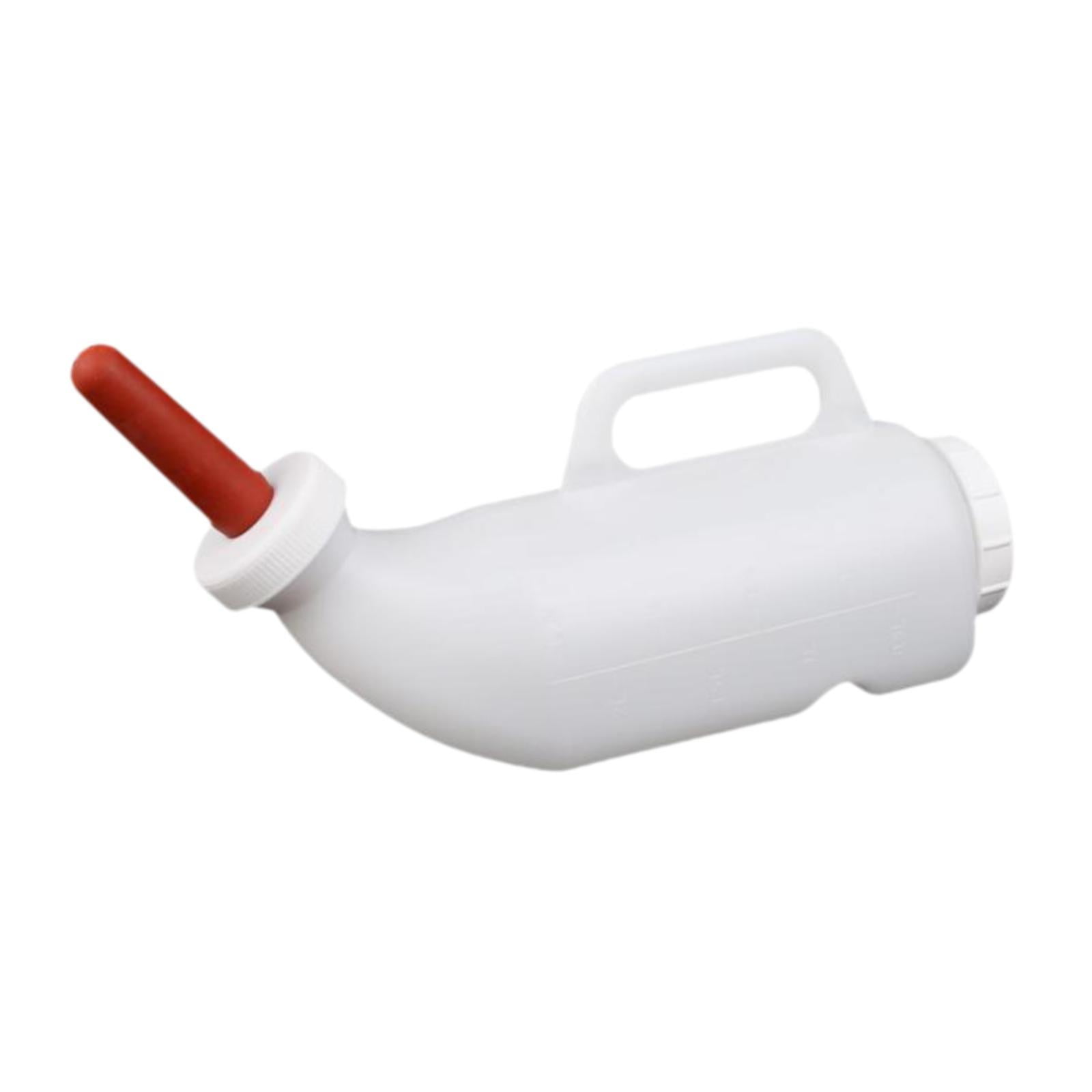 Magideal - Biberón De Lactancia Para Corderos De 2,5 L, Herramienta Ergonómica Portátil De Mano, Para Leche De Oveja Y Ternero, Para Alimentar Ovejas Y Animales