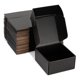 thumbnail image 1 of Cajas de envío DUZCLI 6x6x3 negras - paquete de 25 unidades, 1 of 6