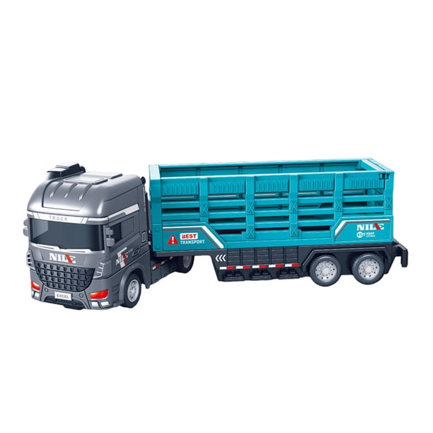 Camión de construcción de juguete para niños, vehículo de juego de construcción, camión creativo, coche de ingeniería para niños, juguetes educativos, Transportador
