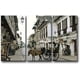 thumbnail image 4 of Cuadro decorativo de lienzo para pared, 3 piezas, pintura de caballo y carro filipinos, imagen de ciudad, sin marco, 4 of 6