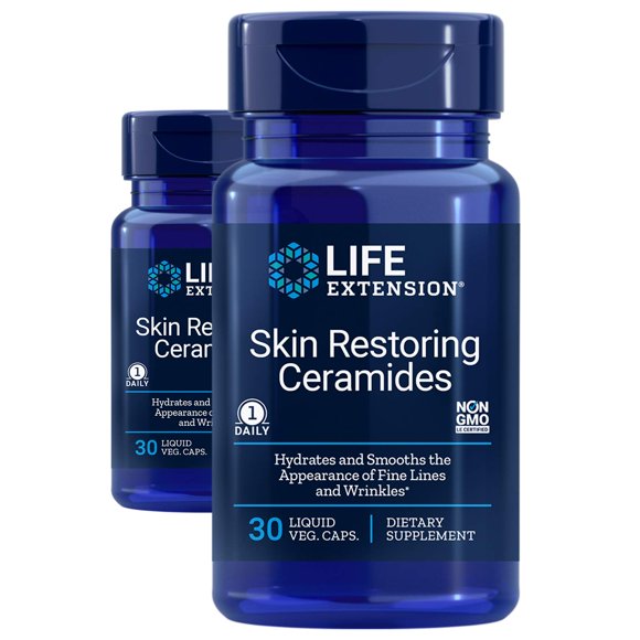 Fórmula de Apoyo Diario Ceramidas restauradoras piel Supplement Life 30 Unidades