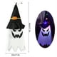 thumbnail image 1 of 1pc Glowing Wizard Hat Lamp for Halloween Decoration - Flashing Light Gypsophila Ghost Festival Dress Up - Perfect for Hanging Lantern Decor, 1 of 4