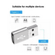 thumbnail image 3 of Adaptador Tipo C A Usb 3.0 Otg Gris Compatible Ios/windows, 3 of 3
