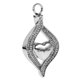 thumbnail image 5 of Cristal Corazón Cremación Urna Collar Cenizas Recuerdo Colgante Joyería Hija, 5 of 5