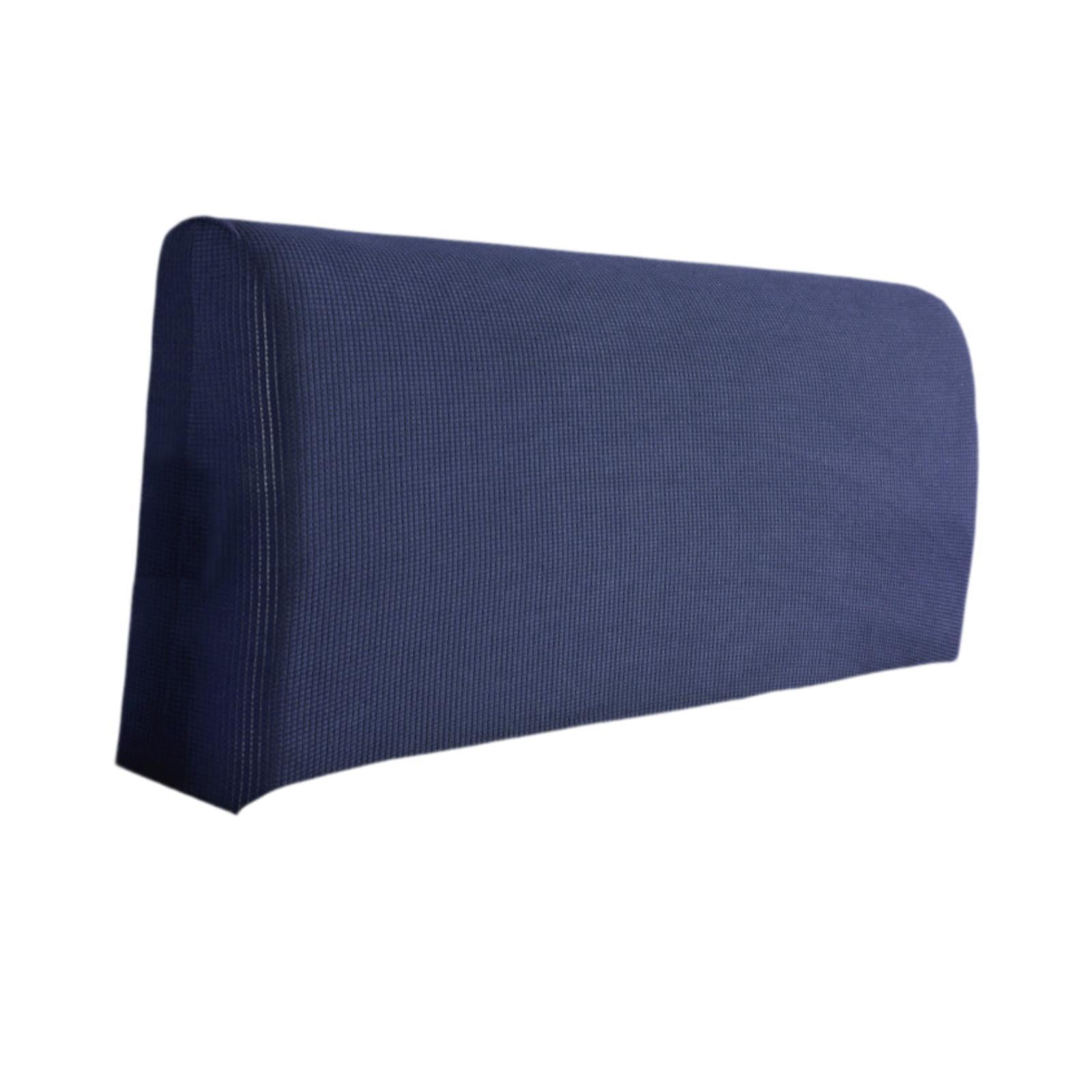 Magideal - Funda Para Cabecera De Cama,funda Tapizada Para Cabecera De Cama,funda Elástica Extraíble, Suave, Lavable, A Prueba De Polvo, Protector De Cabecera De Azul