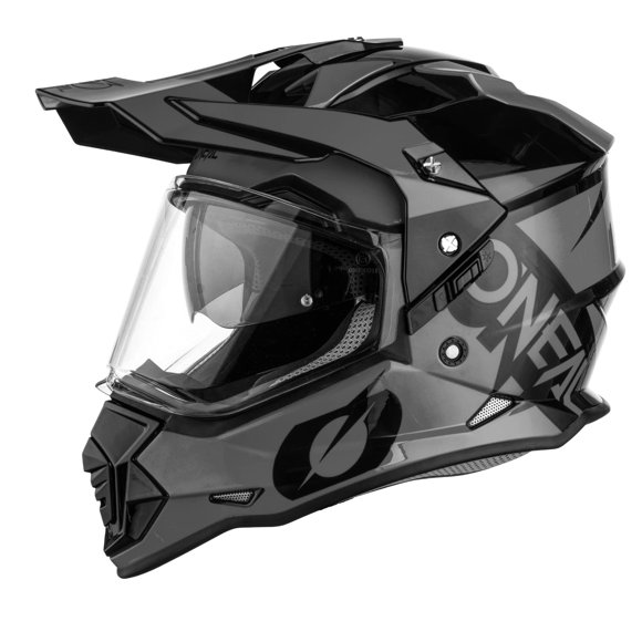 Casco O'Neal Sierra, carcasa XL de policarbonato/ABS, color negro y gris