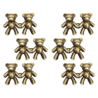 Ioensy - Alfileres De Botón Para Jeans Sujetador Oso Sin Costura Desmontable Para Jeans Hombres Mujeres D