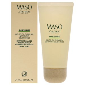 Shiseido - Limpiador De Gel A Aceite Waso Shikulime De Para Mujeres - Limpiador De 4 Oz