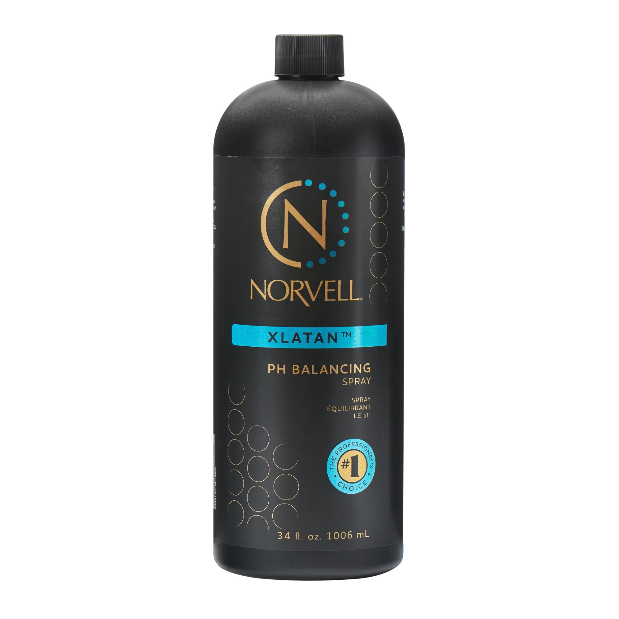 Spray Bronceador Para Equilibrar El Ph Norvell Xlatan, 1 Litro