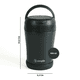 thumbnail image 5 of Termo Comida 400ml Negro Cuchara Acero Inox Simplit, 5 of 7