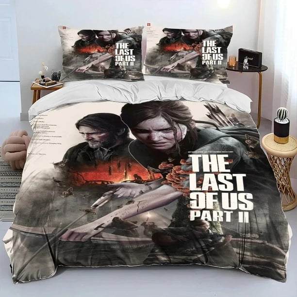 The Last of Us Horror TVPedro Bedding Set Duvet Cover Bed Set Quilt Cover Pillowcase Comforter