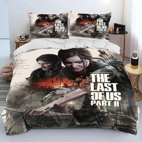 The Last of Us Horror TVPedro Bedding Set Duvet Cover Bed Set Quilt Cover Pillowcase Comforter