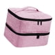 thumbnail image 3 of Bolsa De Transporte, Bolígrafos Con Puntos, Capacidad Para 30 Botellas, Estuche Organizador De Esmalte De Uñas De Viaje, Color Rosa, 3 of 3
