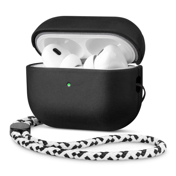 Estuche de Cuero RIXENY para AirPods Pro 3 con Correa de 16 cm
