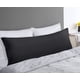 thumbnail image 4 of Body Pillow Utopia Bedding - Almohada de cuerpo completo para adultos, color negro, 4 of 7