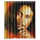 thumbnail image 1 of Cortina de ducha Bob Marley Rasta Reggae, juego de cortinas de baño con ganchos, tamaño 60 x 72 pulgadas, 1 of 3